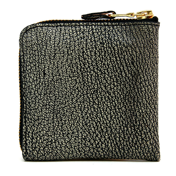 ハーフウォレット L字ファスナー 山羊革 日本製