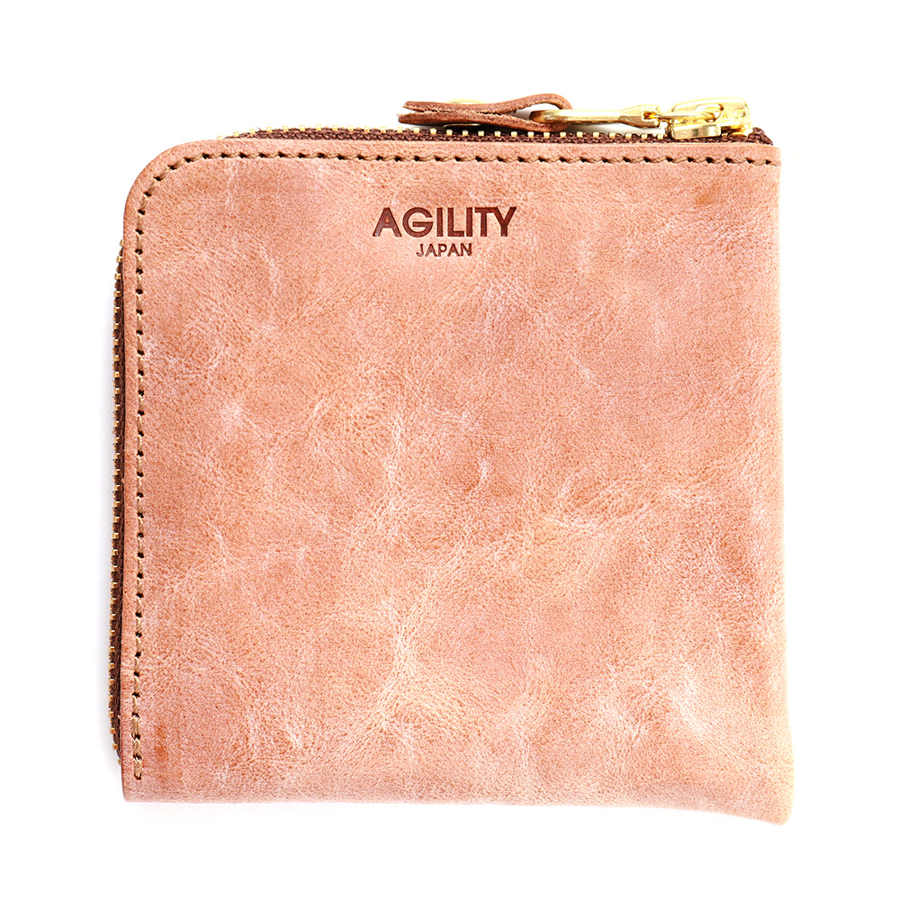 折財布 L字 コインケース カードケース 札入れ コンパクト レザー 本革  牛革