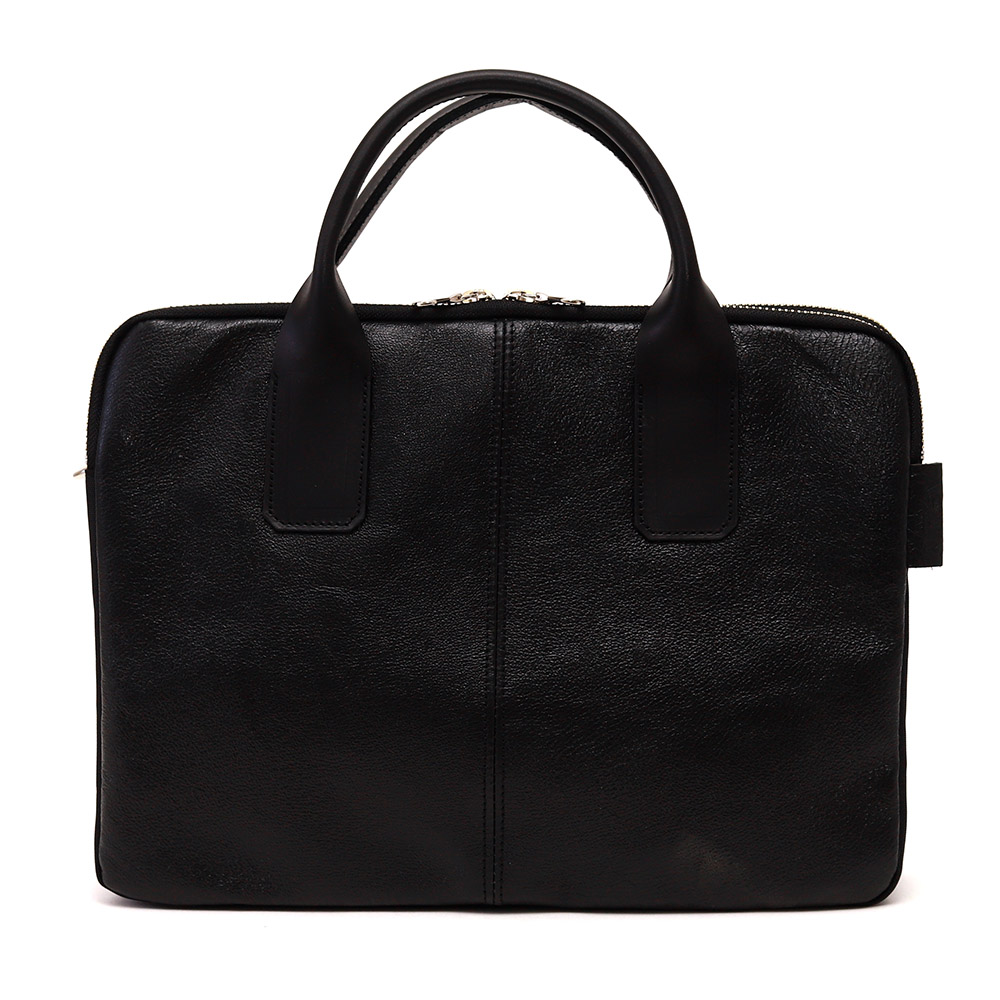 ビジネスバッグ 小型  軽量 薄型 2way A4 ピッグスキン 豚革 