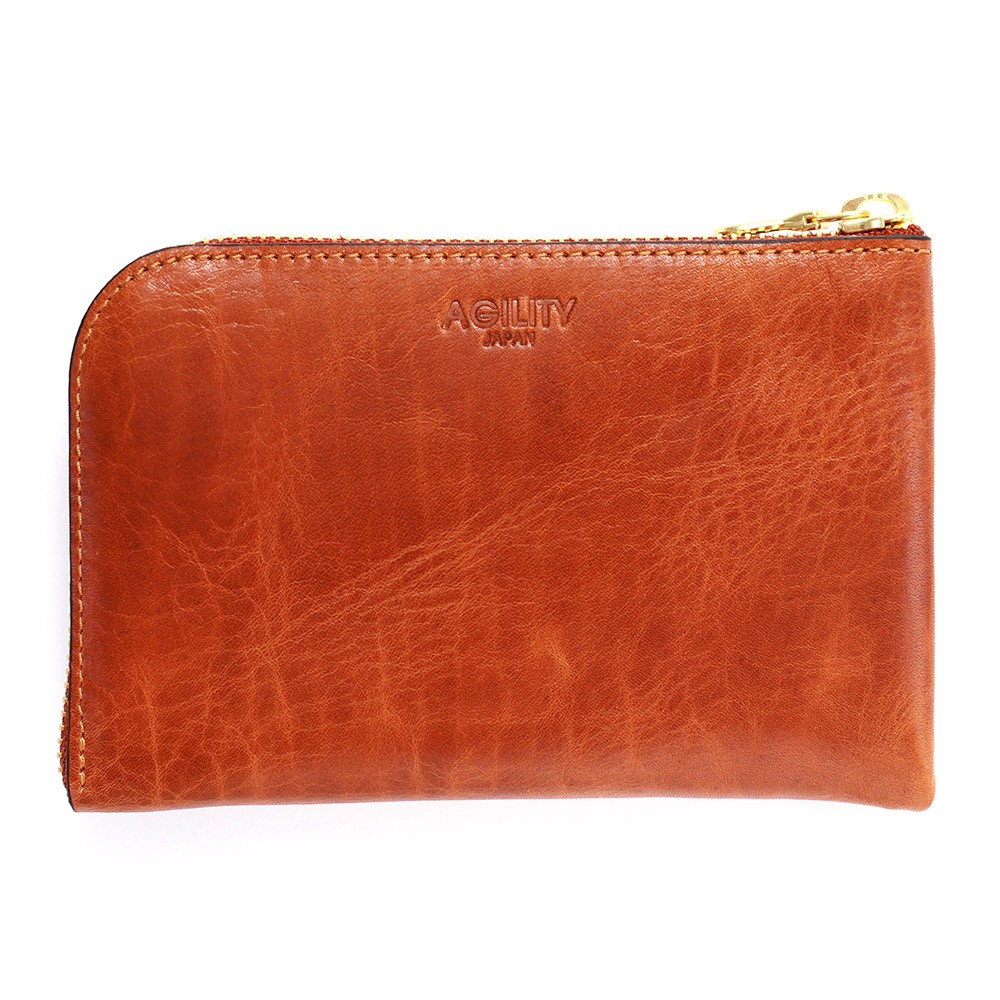 スマホ 財布 L字ファスナー 牛革 スマホが入る ミニ財布 小さい シンプル