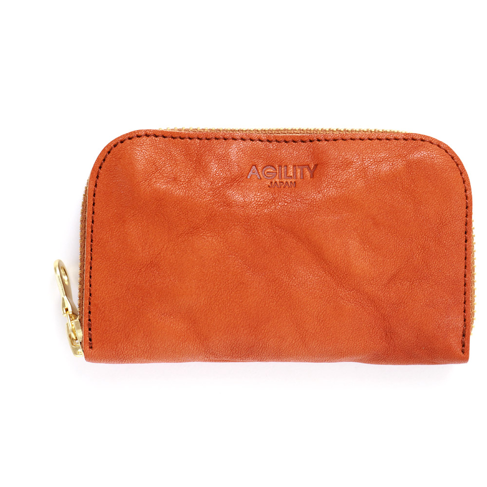 コインキャッチャー 牛革 コインケース 財布 小銭入れ ミニ財布 ラウンドファスナー