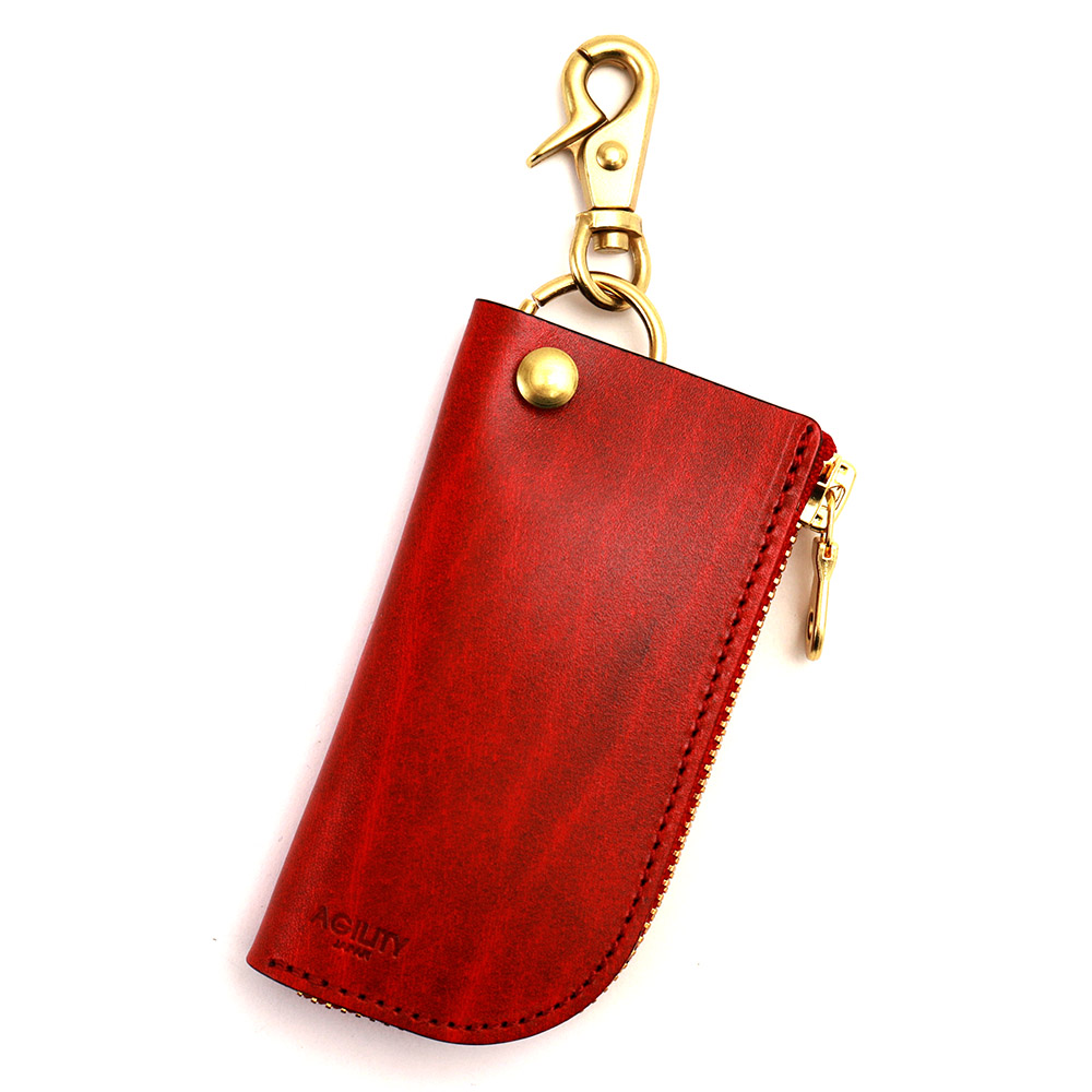 キーケース 刀 鞘 日本刀 キーリング リモコンキー 牛革 レザー 日本製