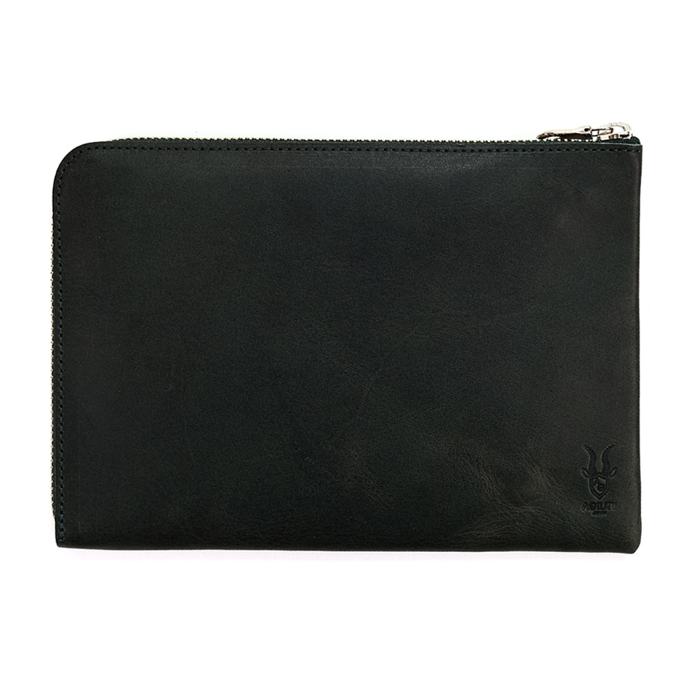 クラッチバッグ A5 財布代わり 財布になる カードポケット 小銭入れ付き 革 メンズ レディース