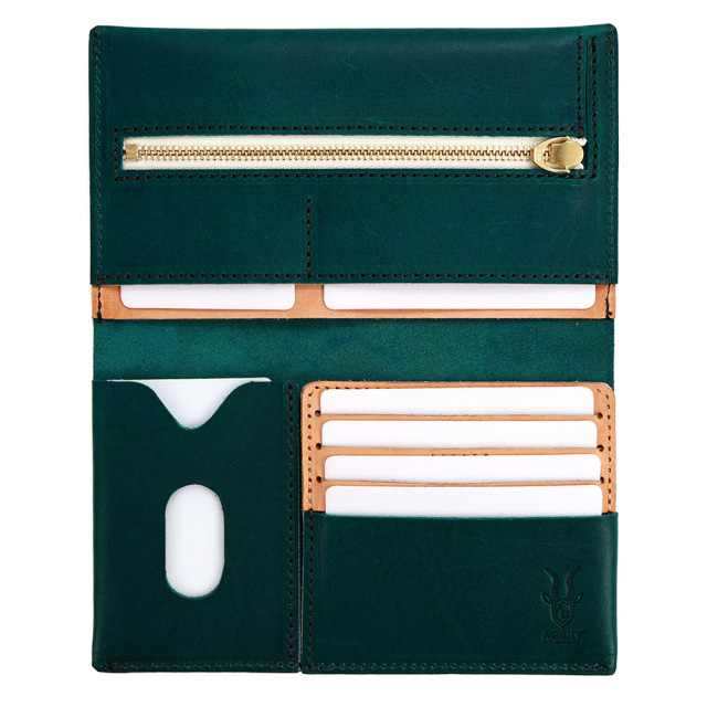 札入れ 極薄財布 長財布 極薄 小さい 薄い コンパクト 短い 革 本革 レザー 薄い財布