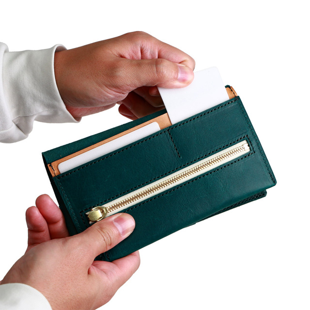 札入れ 極薄財布 長財布 極薄 小さい 薄い コンパクト 短い 革 本革 レザー 薄い財布