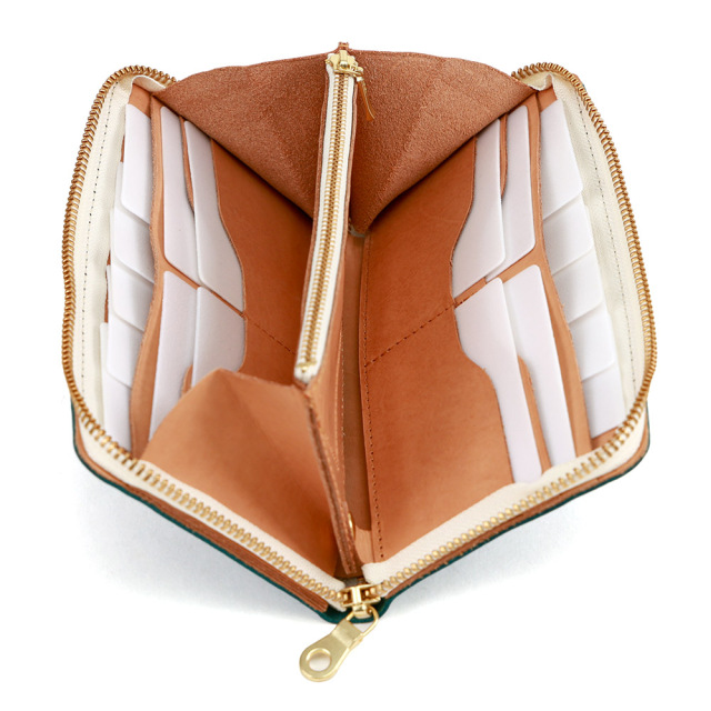 長財布 ラウンドファスナー 大容量 カードがたくさん入る 縦 横 本革 レザー シンプル