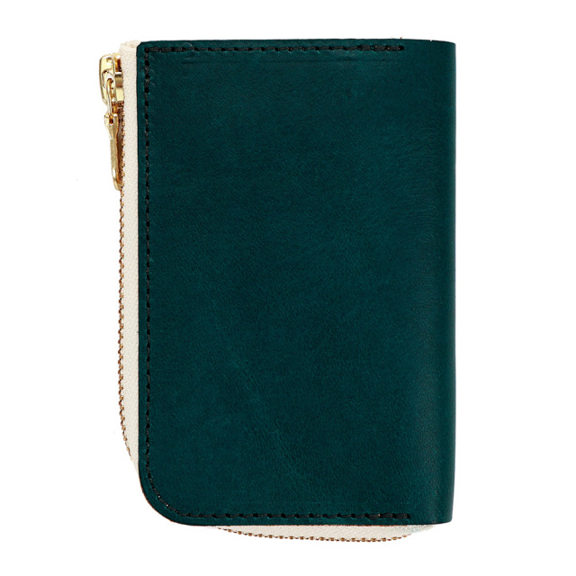 スマートキー・シリンダーキー・カードキー全てが入るL字ファスナーキーケース