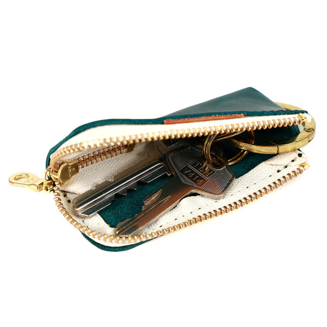 小銭入れ キーケース キーホルダー コンパクト 小さい ミニ 鍵 革 レザー カラビナ ぶら下げ