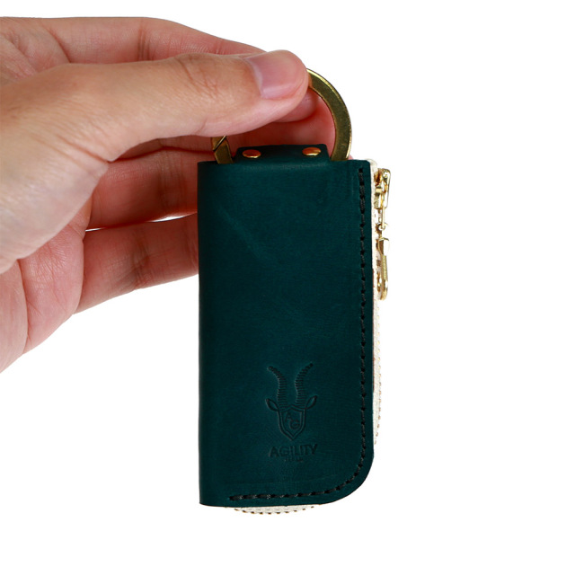 小銭入れ キーケース キーホルダー コンパクト 小さい ミニ 鍵 革 レザー カラビナ ぶら下げ