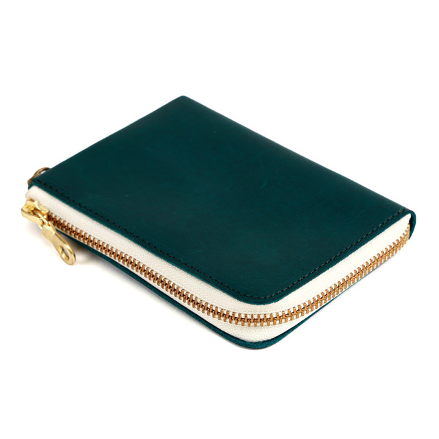 財布 スマートキーが入る イヤホン 2個 まとめる 一体 ミニマリスト コンパクト 革 レザー