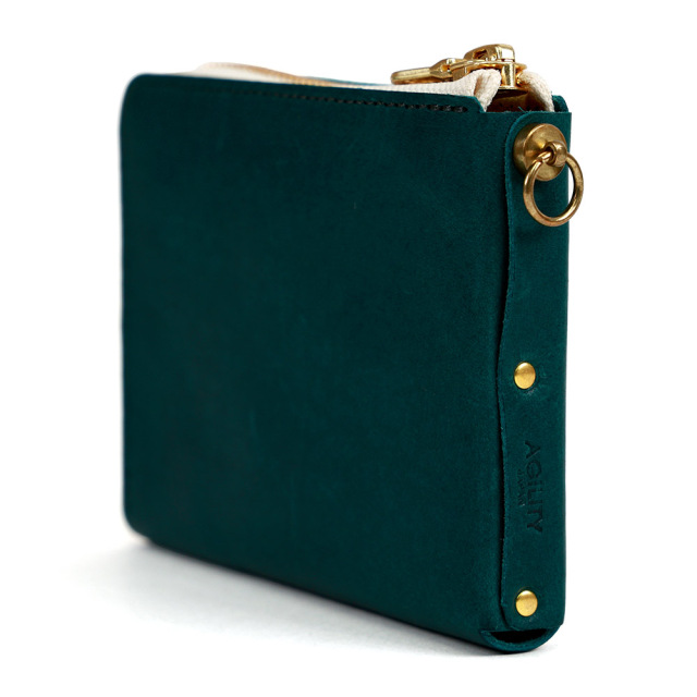 財布 スマートキーが入る イヤホン 2個 まとめる 一体 ミニマリスト コンパクト 革 レザー