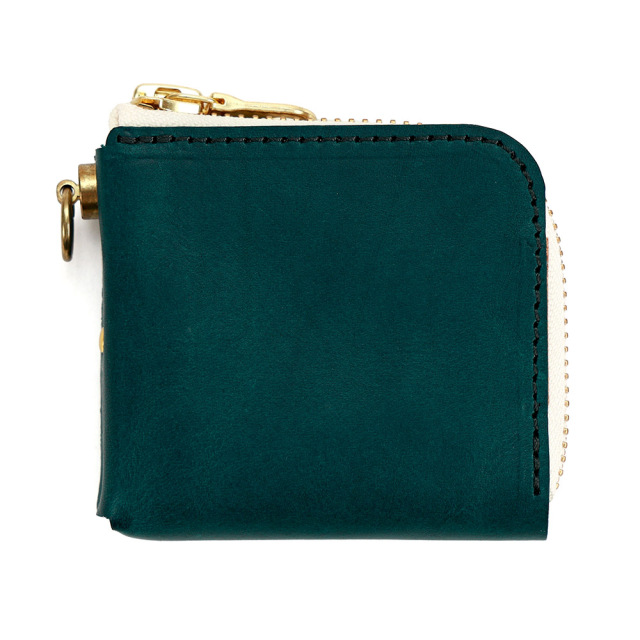 L字ファスナー ミニポーチ イヤホンポーチ キーポーチ キーケース 小物 革 レザー おしゃれ