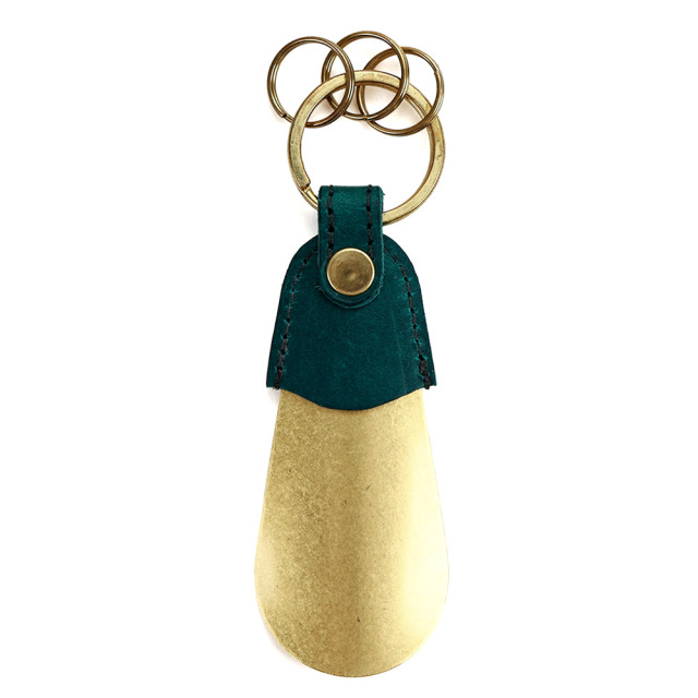 シューホーン シューホーンキーホルダー キーリング キーホルダー 革 本革 レザー 鍵