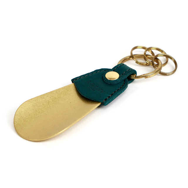 シューホーン シューホーンキーホルダー キーリング キーホルダー 革 本革 レザー 鍵