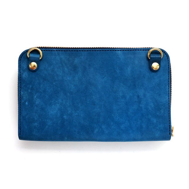 お財布ポシェット スマホポシェット お財布バッグ スマホポーチ スマホショルダー お財布ショルダー 本革 牛革 日本製