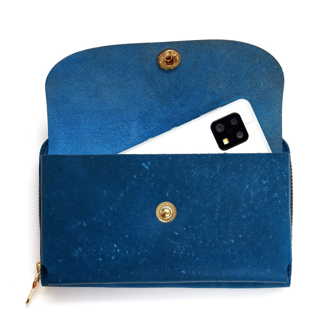 お財布ポシェット スマホポシェット お財布バッグ スマホポーチ スマホショルダー お財布ショルダー 本革 牛革 日本製