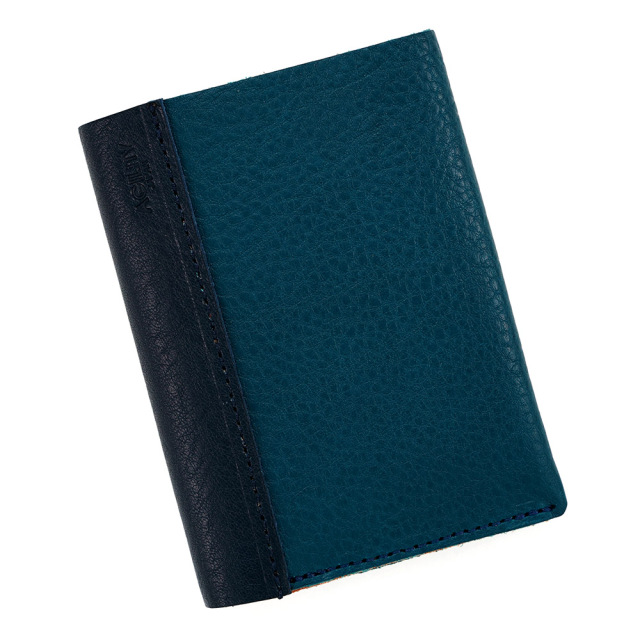 ビブレット二つ折財布』(全5色)アリゾナ/本をイメージしたバイカラーの