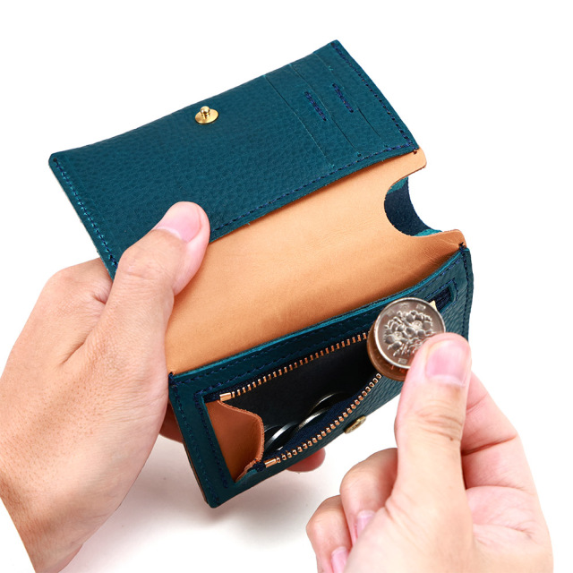 二つ折り財布 ミニ財布 おしゃれ 財布 ミニ 小さめ 本革 レザー レディース メンズ 日本製