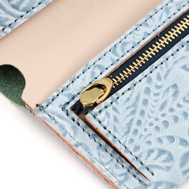 ビブレット二つ折財布』(全3色)ルビナス/本をイメージしたバイカラーの