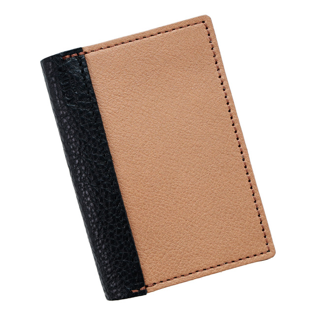 スターリングシルバー 名刺入れ 牛の頭部装飾 象革】 名刺入れ FOX CARD CASE 9 日本製 名刺入れ