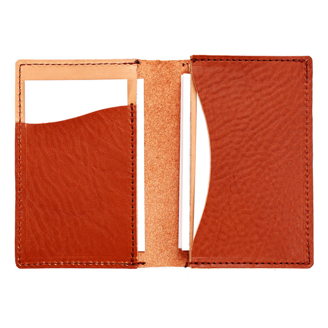 vivadaraプロフ必読　ブラウンS ビブレット名刺入れ』(全5色)アリゾナ/本をイメージしたバイ