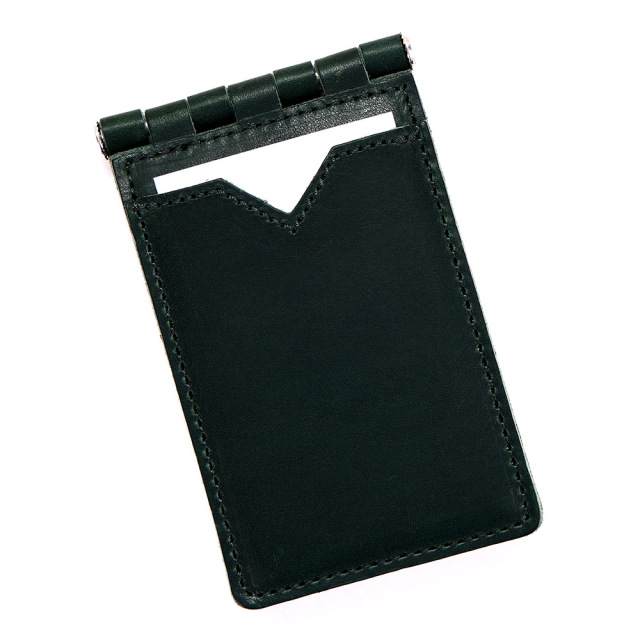 コンビネII』(全4色)TATSUNOオイルワックス/透明窓が2面付いた