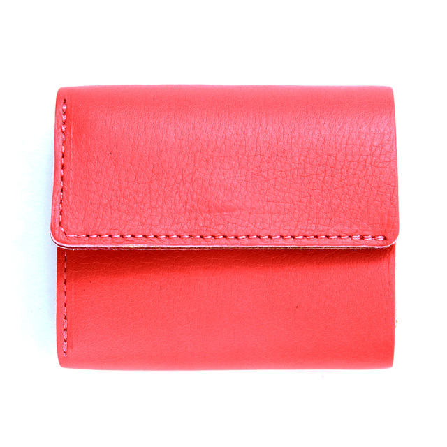 三つ折り財布 ミニ財布 ウォレット ちいさめ ミニ コンパクト 柔らかい