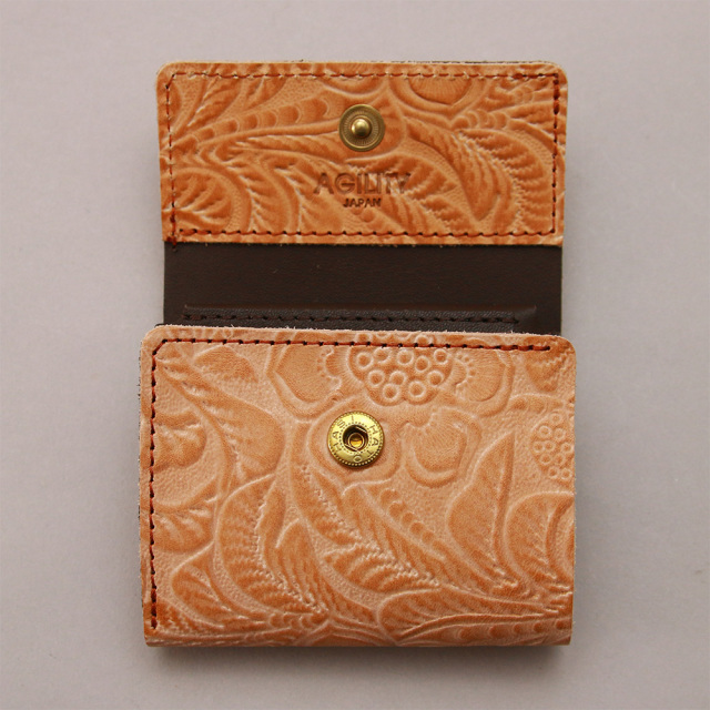 三つ折り財布 折財布 コンパクト ミニ財布 牛革 レザー 日本製