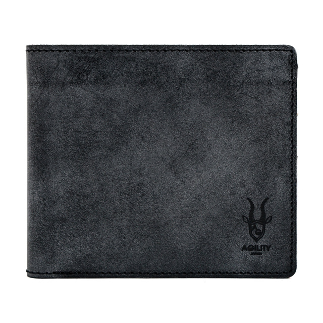 二つ折り 財布 折財布 ウォレット 本革 レザー シンプル メンズ おしゃれ 日本製