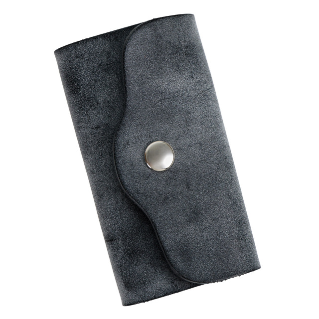 キーケース キーリング 5連 五連 二重リング 二重カン 牛革 本革 レザー ターコイズブルー