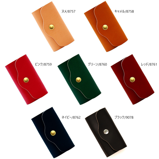 クイント』(全7色)東京レザー/革の質感を最大限に生かした シンプルな5