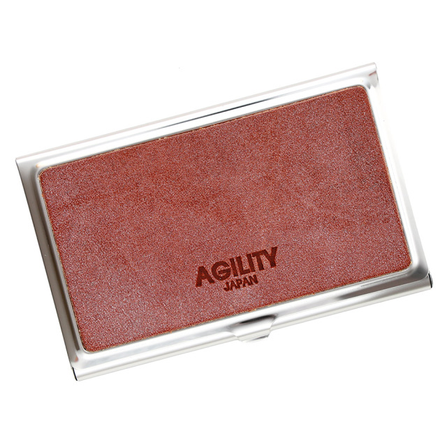 ピアット』(全5色)ロロマ/シンプルな金属製の名刺入れ カードケース