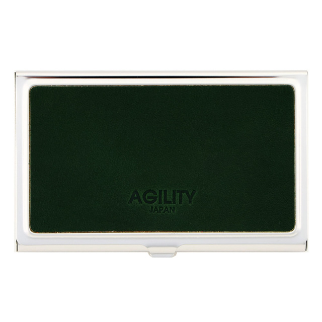 名刺入れ ステンレス 本革 日本製