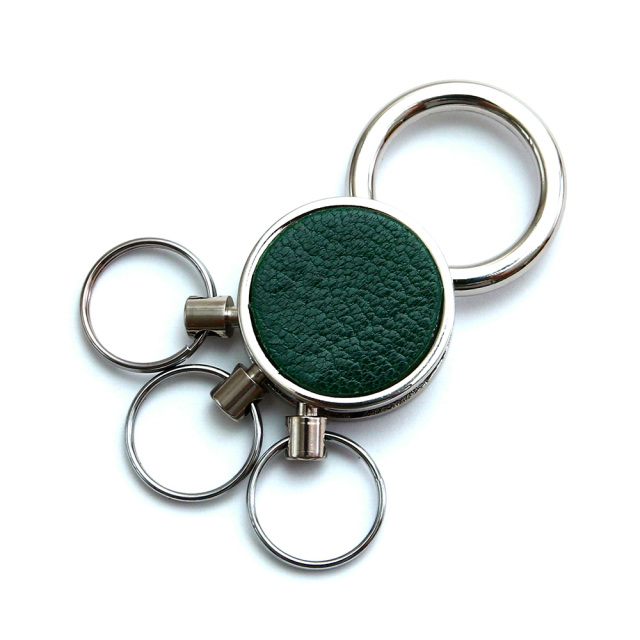 トリプルキーホルダー』(全10色)ステラゴート/全面のレザーが