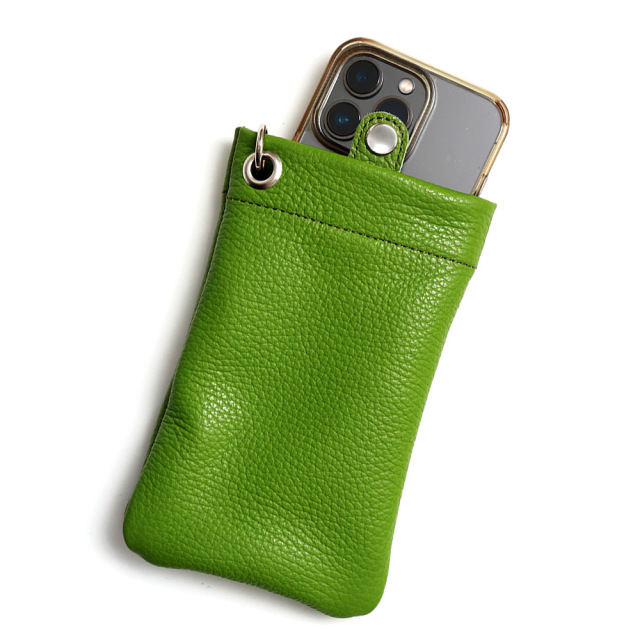 スマホショルダー スマホポーチ スマホバッグ 本革 レザー かわいい ベロ付き 小さい