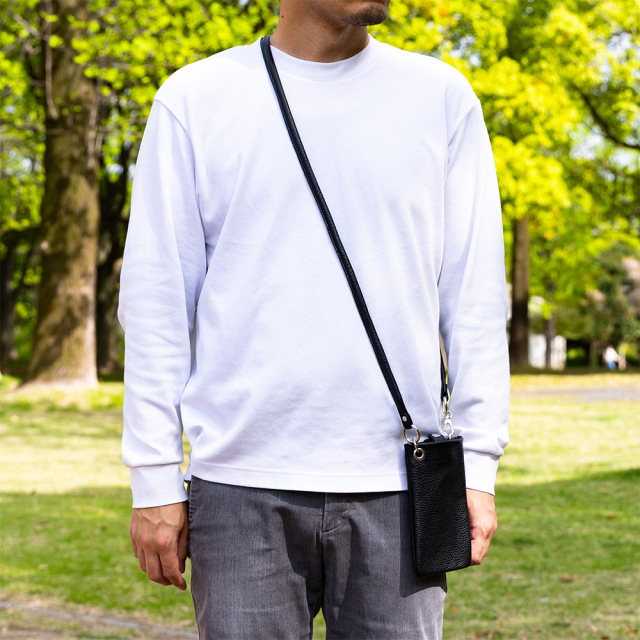 スマホショルダー スマホポーチ スマホバッグ 本革 レザー かわいい ベロ付き 小さい
