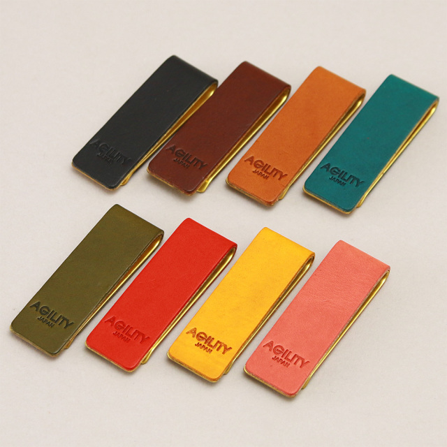 ビルクリップ』(全8色)ミネルバリスシオ/約10枚のお札を持ち歩ける 革