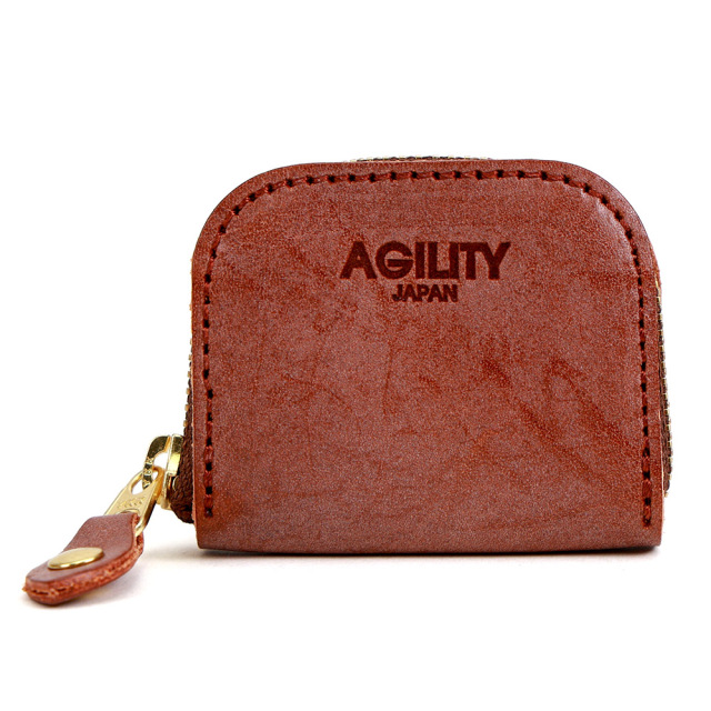 小銭入れ コインケース 20枚 ラウンドファスナー 極小 ミニマム 本革 レザー