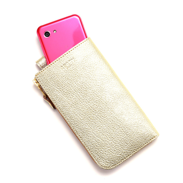 【期間限定】#19山崎選手サインボール付レザー製スマホポシェット SAYAポシェット』(全2色)ルーチェ/「スマホ」をスマートに携帯