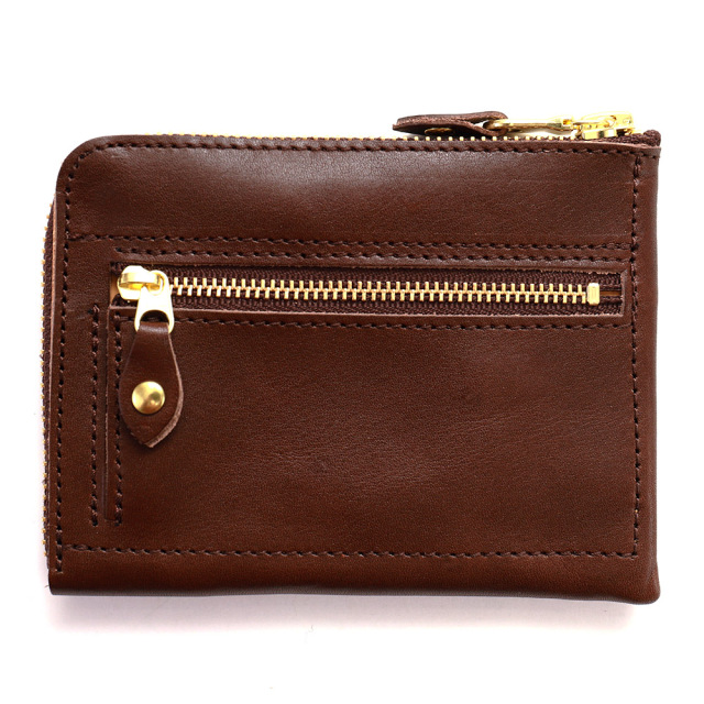 アリニエショート』(全5色)栃木レザー（ジーンズ）/カードを縦に整列