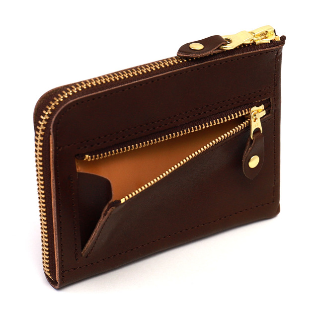 短財布 ミニ財布 コンパクト 6枚 薄型 シンプル 本革 レザー