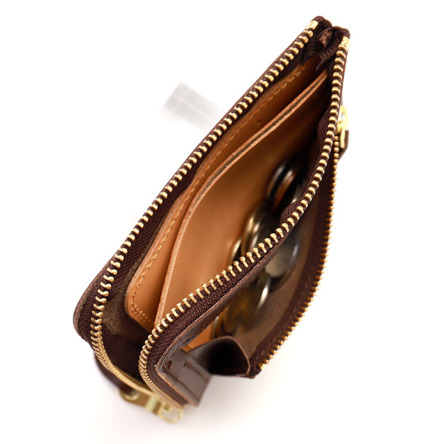 短財布 ミニ財布 コンパクト 6枚 薄型 シンプル 本革 レザー