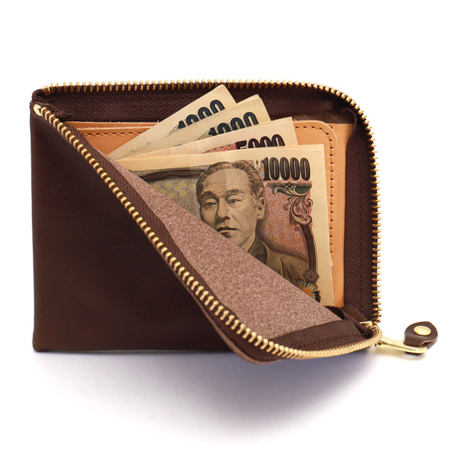 短財布 ミニ財布 コンパクト 6枚 薄型 シンプル 本革 レザー