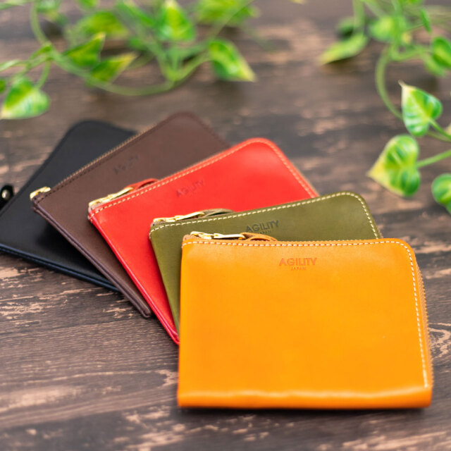 短財布 ミニ財布 コンパクト 6枚 薄型 シンプル 本革 レザー