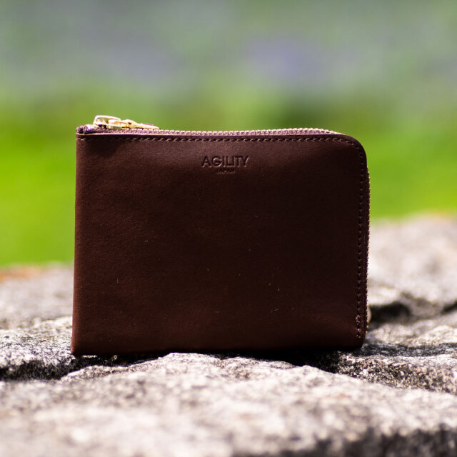 短財布 ミニ財布 コンパクト 6枚 薄型 シンプル 本革 レザー