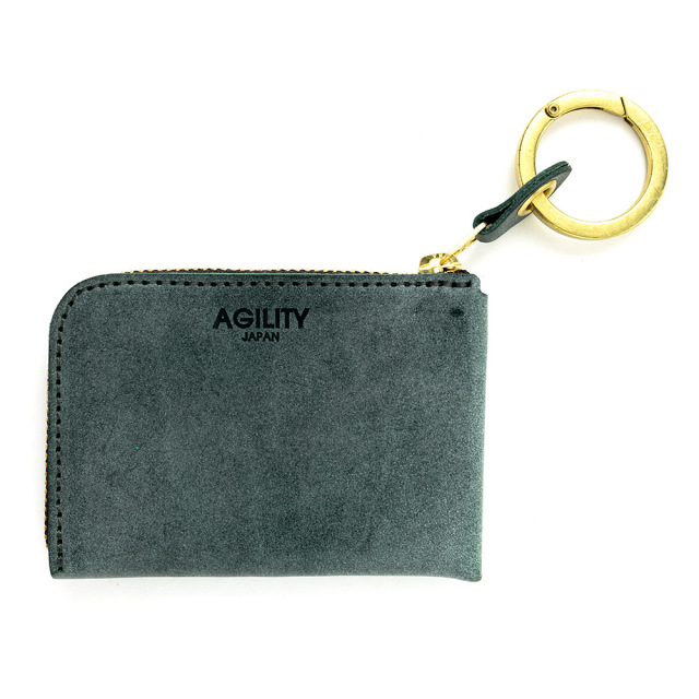 ポッシュ』(全6色)ロロマ/大きく開いて一目瞭然 極小L字ファスナーミニ