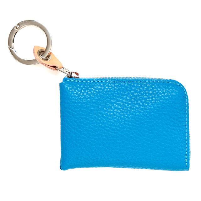 (新品)texnh ミニ財布 青 POCKET WALLET