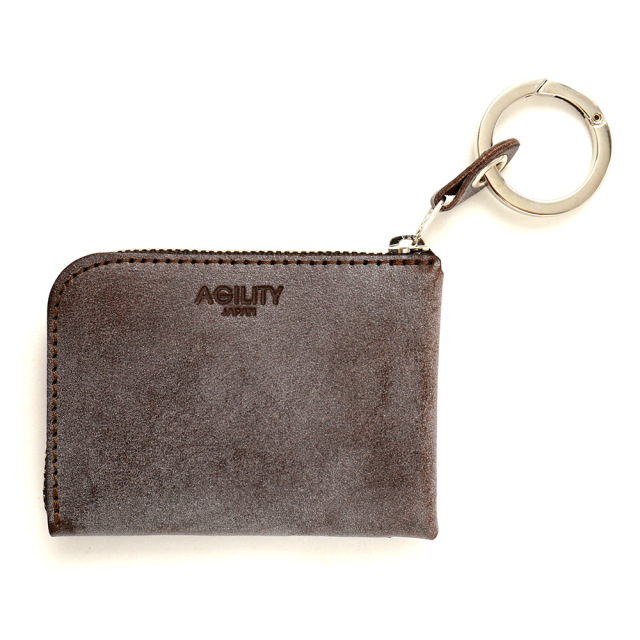 ポッシュ』(全6色)ロロマ/大きく開いて一目瞭然 極小L字ファスナーミニ