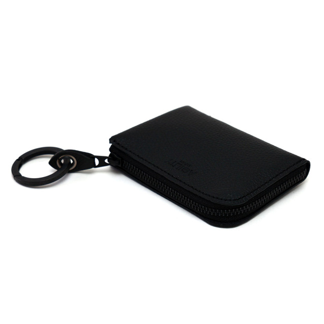 L字ファスナー ミニ財布 コンパクト財布 極小財布 小さい ミニ 革 本革 レザー 撥水