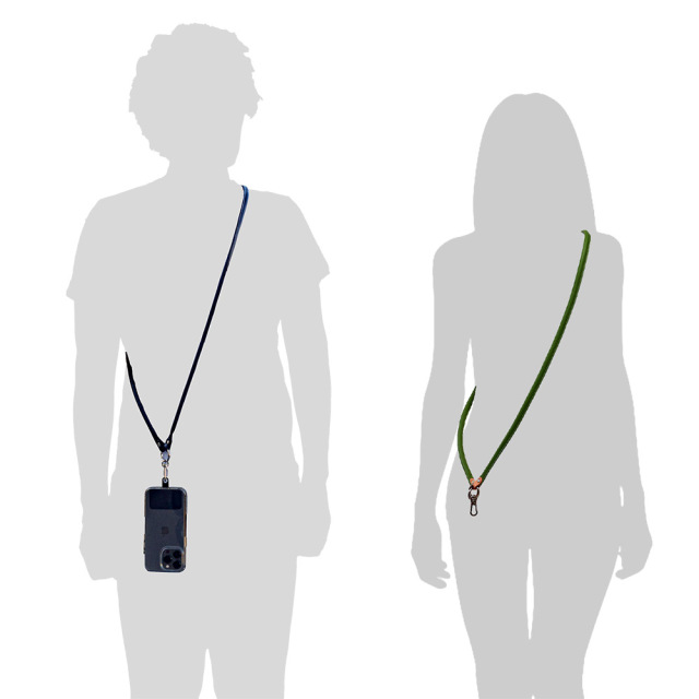 レザーロープストラップ』(全7色)イタリアンシュリンク/ボリューム感が